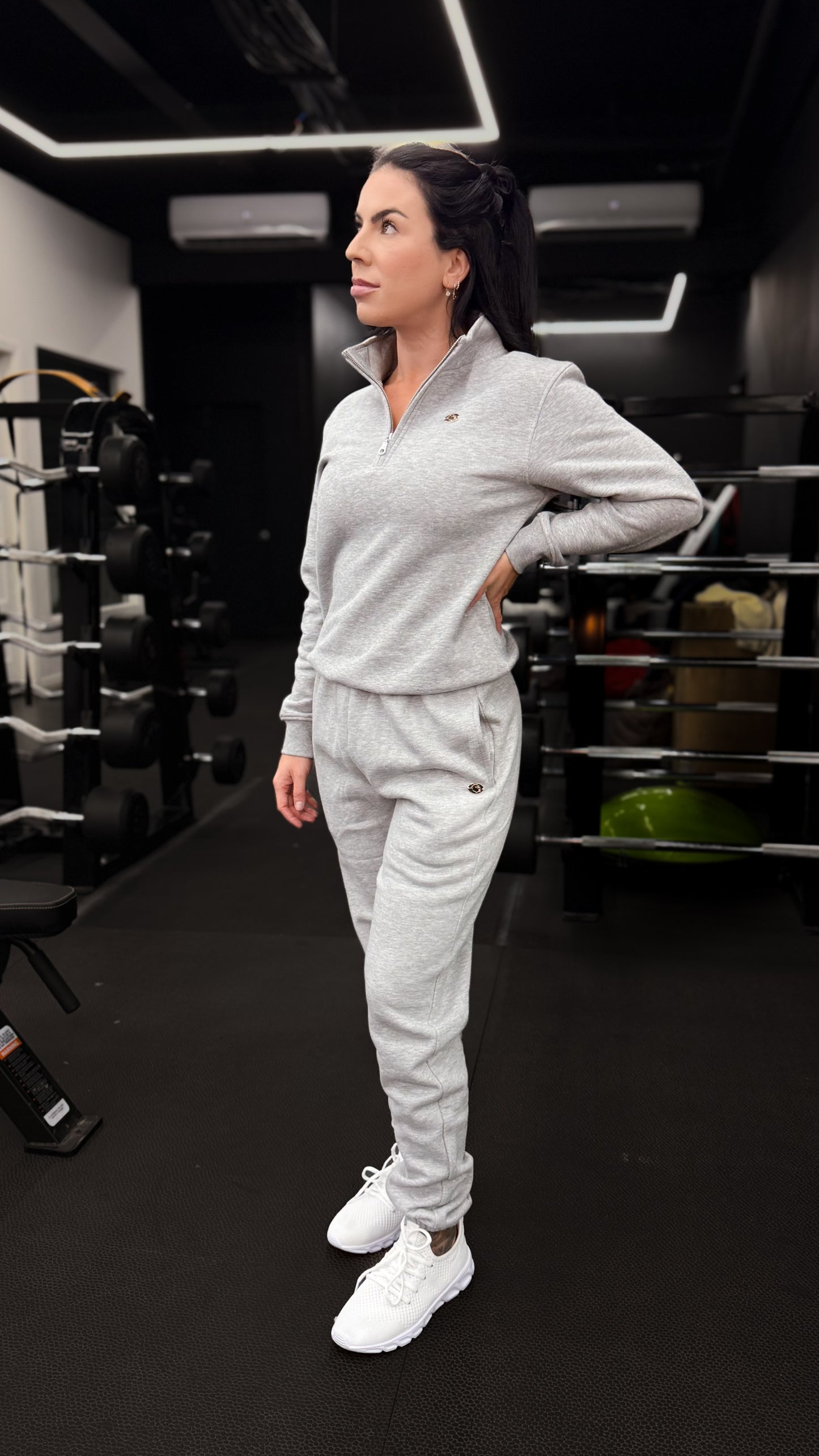 Gab – Jogger Deluxe gris pour femme