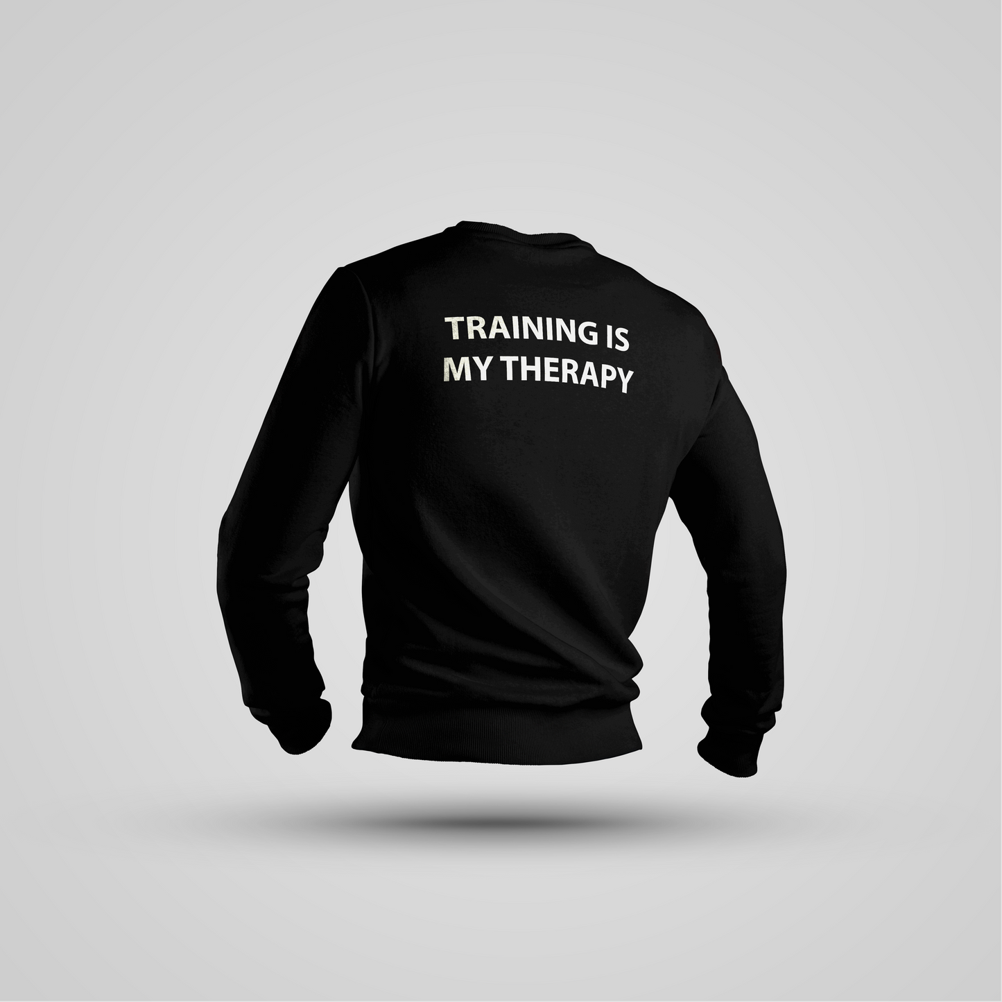 TRAINING IS MY THERAPY - Crewneck Premium