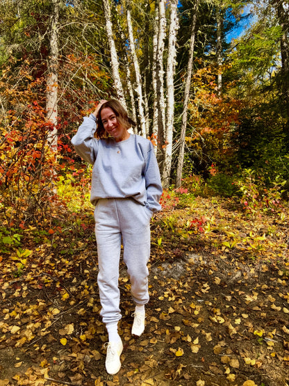 Gab – Jogger Deluxe gris pour femme