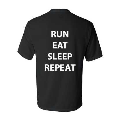 RUN EAT SLEEP REPEAT - T-Shirt Dri-FIT Tech