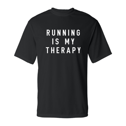 RUNNING IS MY THERAPY - T-Shirt Dri-FIT Tech