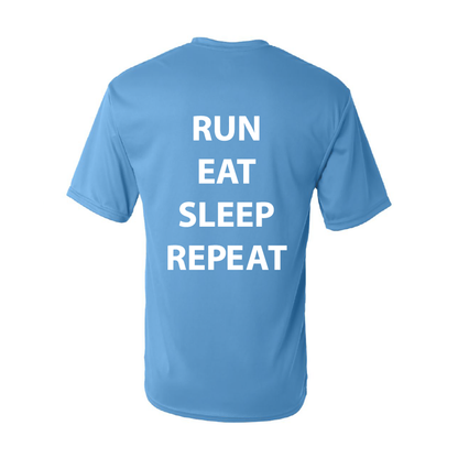 RUN EAT SLEEP REPEAT - T-Shirt Dri-FIT Tech