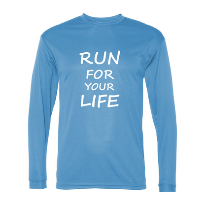RUN FOR YOUR LIFE - T-Shirt Manche Longue Dri-FIT Tech