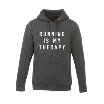 RUNNING IS MY THERAPY - Hoodie Premium