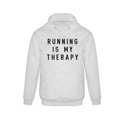 RUNNING IS MY THERAPY - Hoodie Premium
