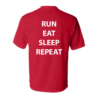 RUN EAT SLEEP REPEAT - T-Shirt Dri-FIT Tech