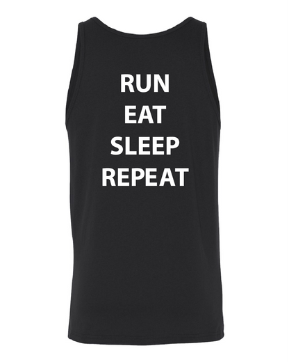 RUN EAT SLEEP REPEAT - Tank Top