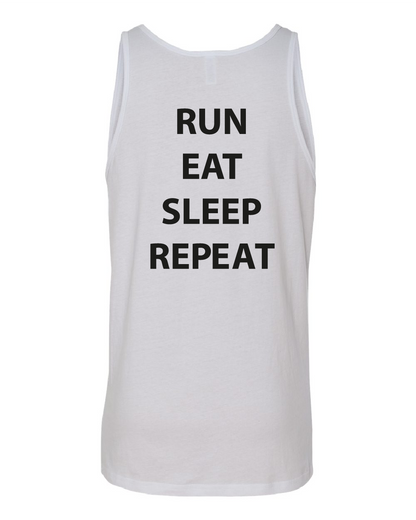 RUN EAT SLEEP REPEAT - Tank Top