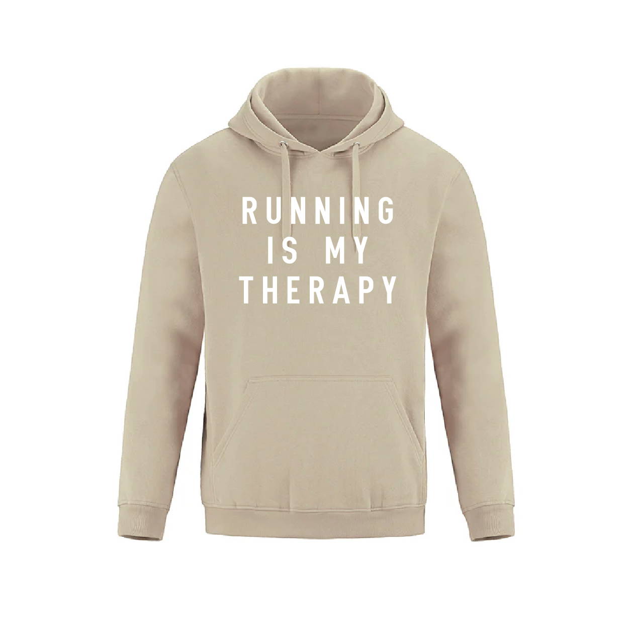 RUNNING IS MY THERAPY - Hoodie Premium