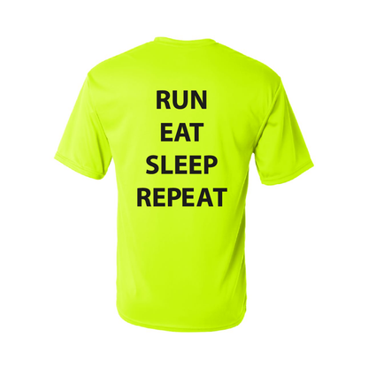 RUN EAT SLEEP REPEAT - T-Shirt Dri-FIT Tech