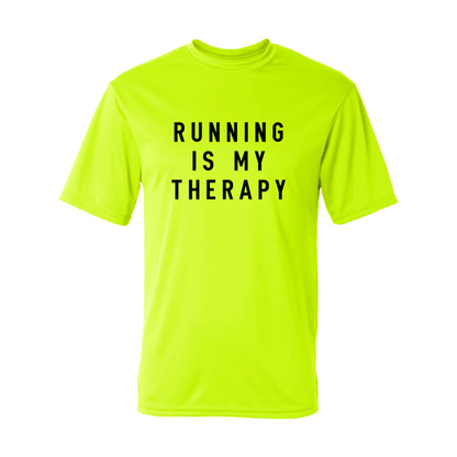 RUNNING IS MY THERAPY - T-Shirt Dri-FIT Tech
